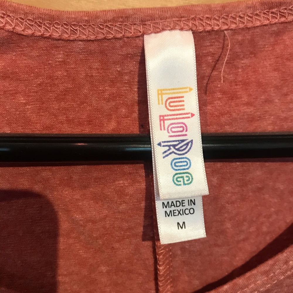 LuLaRoe Perfect Tee-Rust Orange